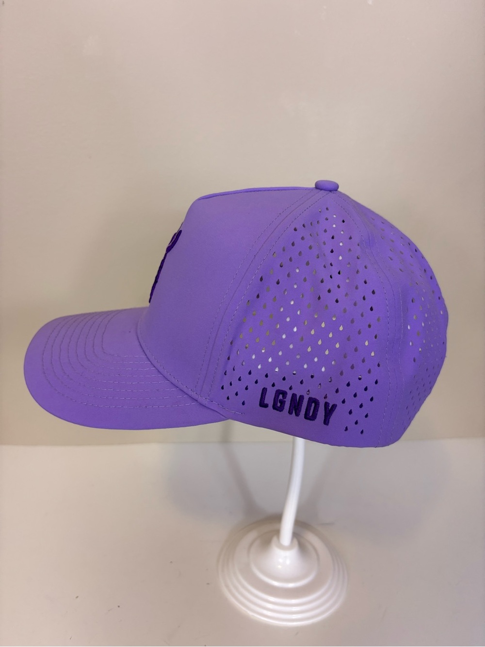 Legendary Golf Minnesota Vikings Purple Viking Logo Hat Adjustable - Picture 3 of 5